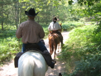 Western Trail Riding in Northern Michigan